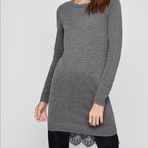 NWT bcbgeneration Lace-Trimmed Sweater Dress
